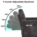 Canapé d'angle convertible avec lit gigogne, ports USB et rangement