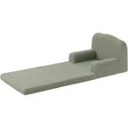Canapé et chaise longue pliables 2-en-1 pour enfants – Mousse haute densité, 2–8 ans