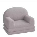 Canapé et chaise longue pliables 2-en-1 pour enfants – Mousse haute densité, 2–8 ans