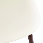 Tabouret de bar en rotin hauteur comptoir – Similicuir ou Boucle, assise de 64 cm