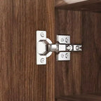 Grand meuble à chaussures avec portesOrganisateur de chaussures à 6 niveaux avec 2 portes et crochets supplémentaires pour le couloir, l'entrée, le salon