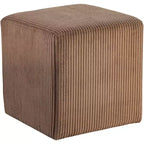 Ottoman et tabouret en microsuède – Assise double fonction pour salon ou chambre à coucher
