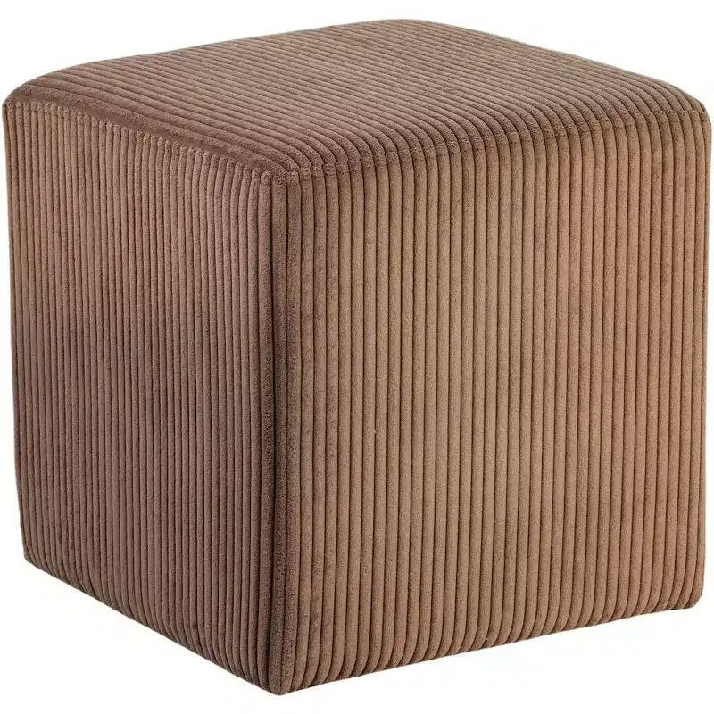Ottoman et tabouret en microsuède – Assise double fonction pour salon ou chambre à coucher
