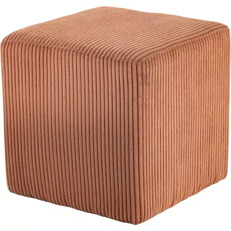 Ottoman et tabouret en microsuède – Assise double fonction pour salon ou chambre à coucher
