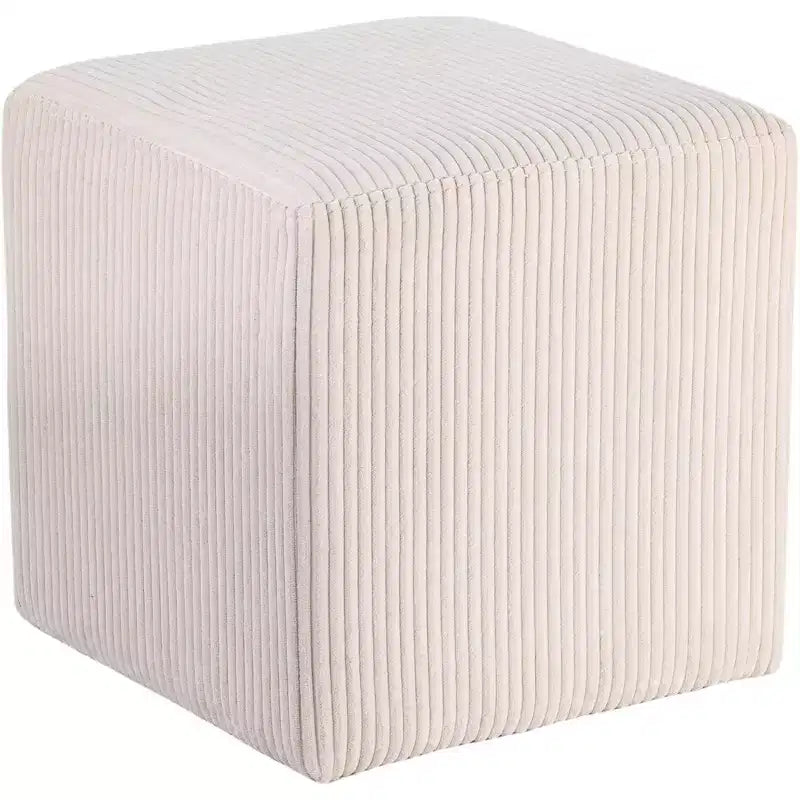 Ottoman et tabouret en microsuède – Assise double fonction pour salon ou chambre à coucher