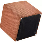 Ottoman et tabouret en microsuède – Assise double fonction pour salon ou chambre à coucher