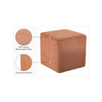 Ottoman et tabouret en microsuède – Assise double fonction pour salon ou chambre à coucher