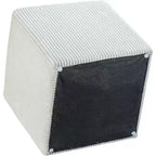 Ottoman et tabouret en microsuède – Assise double fonction pour salon ou chambre à coucher