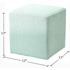 Ottoman et tabouret en microsuède – Assise double fonction pour salon ou chambre à coucher