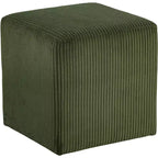 Ottoman et tabouret en microsuède – Assise double fonction pour salon ou chambre à coucher
