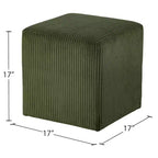 Ottoman et tabouret en microsuède – Assise double fonction pour salon ou chambre à coucher