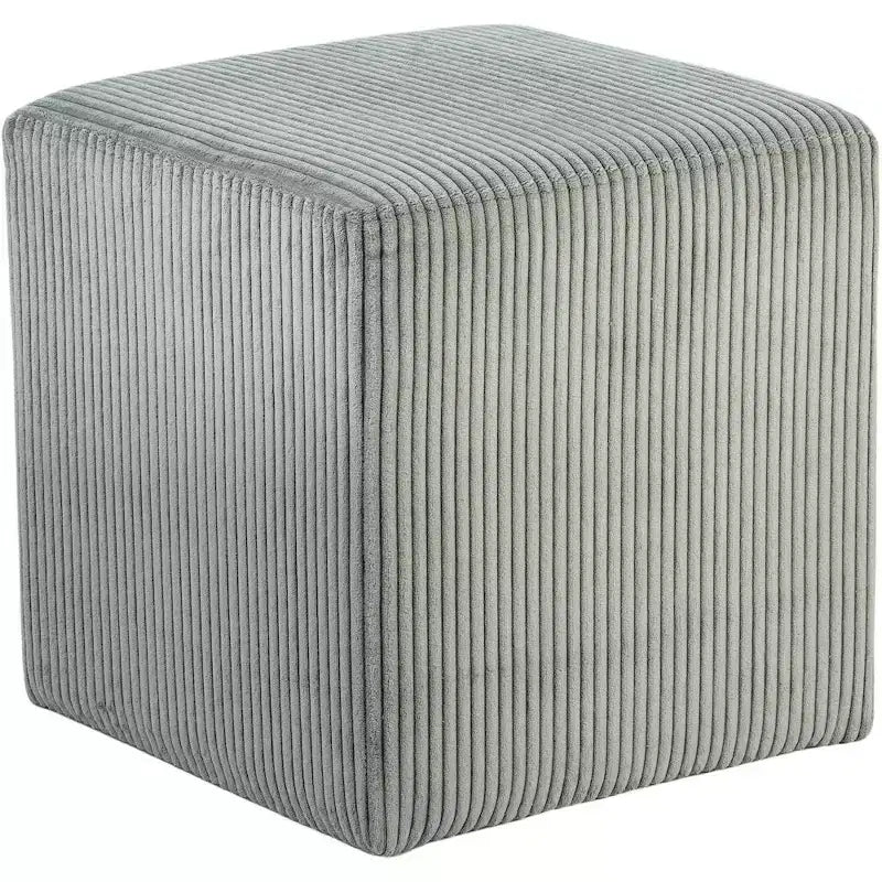 Ottoman et tabouret en microsuède – Assise double fonction pour salon ou chambre à coucher