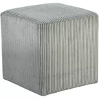 Ottoman et tabouret en microsuède – Assise double fonction pour salon ou chambre à coucher