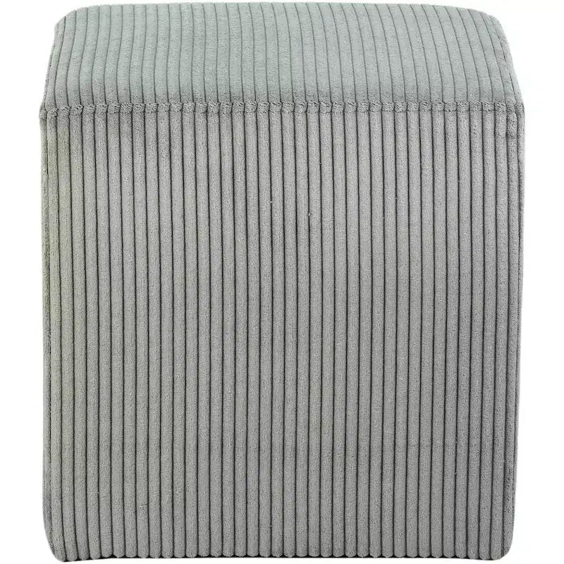 Ottoman et tabouret en microsuède – Assise double fonction pour salon ou chambre à coucher