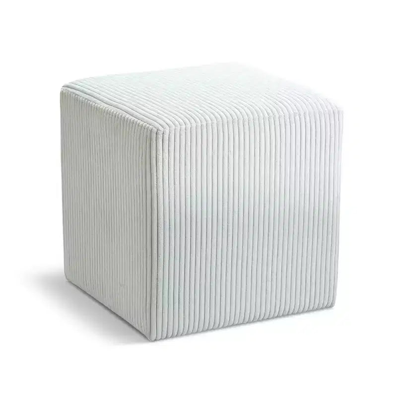 Ottoman et tabouret en microsuède – Assise double fonction pour salon ou chambre à coucher