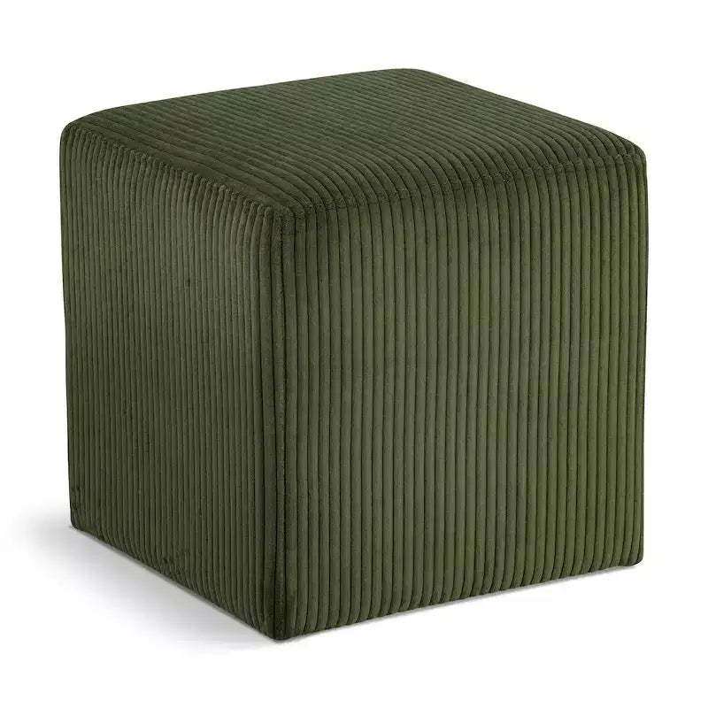 Ottoman et tabouret en microsuède – Assise double fonction pour salon ou chambre à coucher