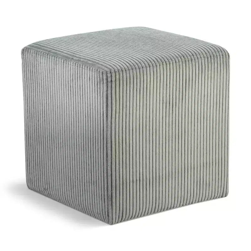Ottoman et tabouret en microsuède – Assise double fonction pour salon ou chambre à coucher