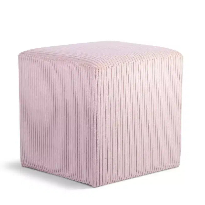Ottoman et tabouret en microsuède – Assise double fonction pour salon ou chambre à coucher