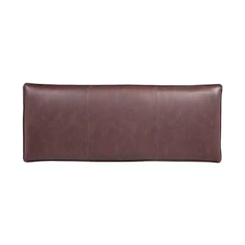 Banc avec coussin intégré – Finition Châtaigne