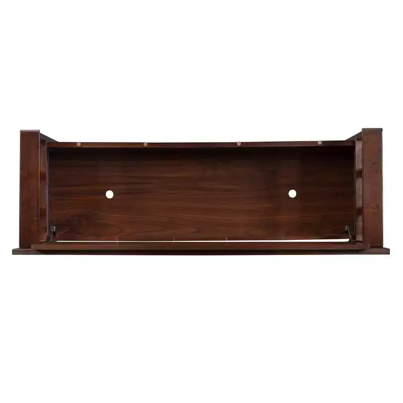Banc de rangement capitonné avec espace de rangement intérieur dissimulé