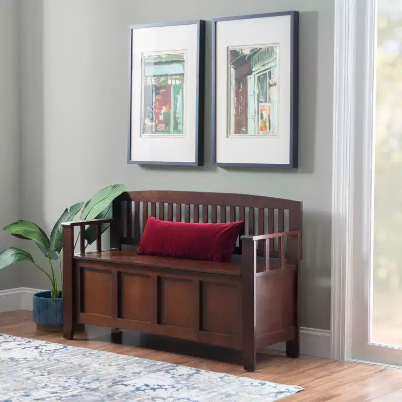 Cynthia Storage Bench - Linon