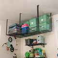 Support de rangement suspendu pour garage 4' x 8' avec crochets – Capacité de 317,5 kg